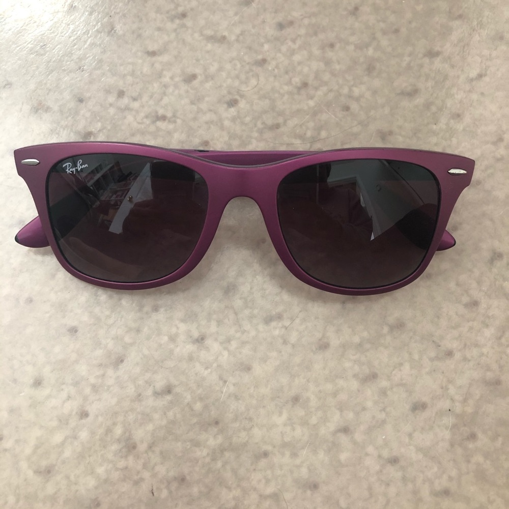Purple Matte Ray Ban